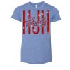 3413Y Youth Extra Soft Tri-blend Tee Thumbnail